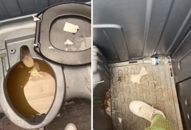 Foliões relatam banheiros químicos lotados e mau cheiro durante megabloco no Ibirapuera, na Zona Sul de SP