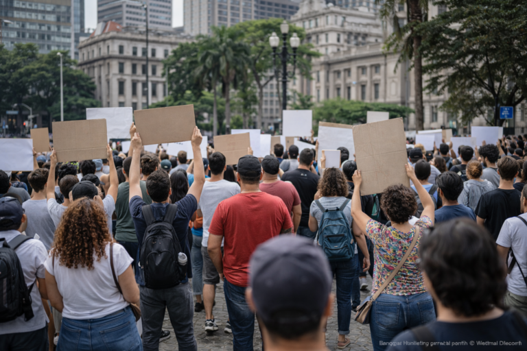 Ato em SP critica uso de escola pública em gravação de filme sobre Paulo Freire