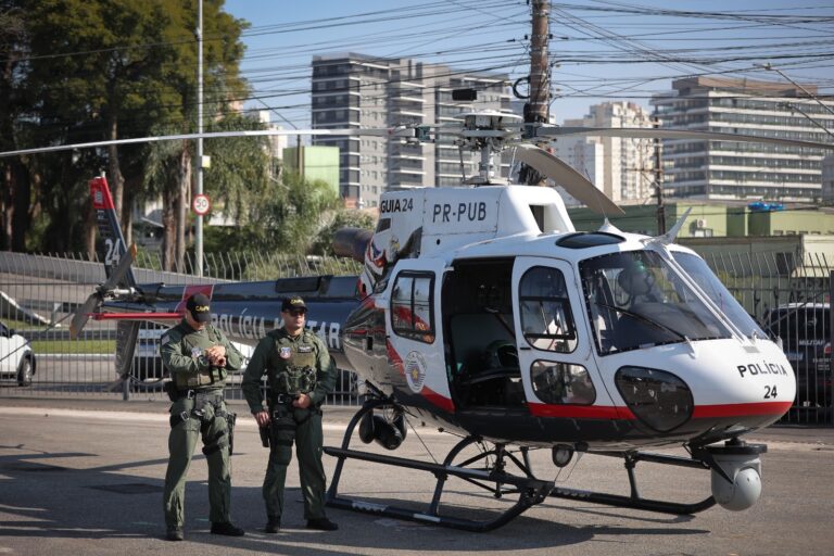 HELICÓPTEROS E DRONES DA PM PASSAM A OPERAR INTEGRADOS AO MURALHA PAULISTA COM LEITURA DE PLACAS
